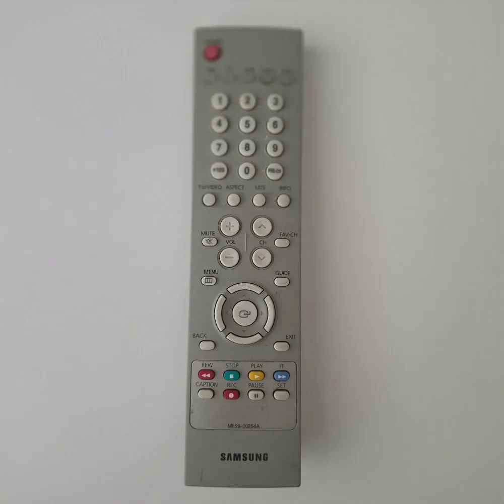 Samsung OEM TV VCR Remote Control Model MF59-00254A Tested Working Original